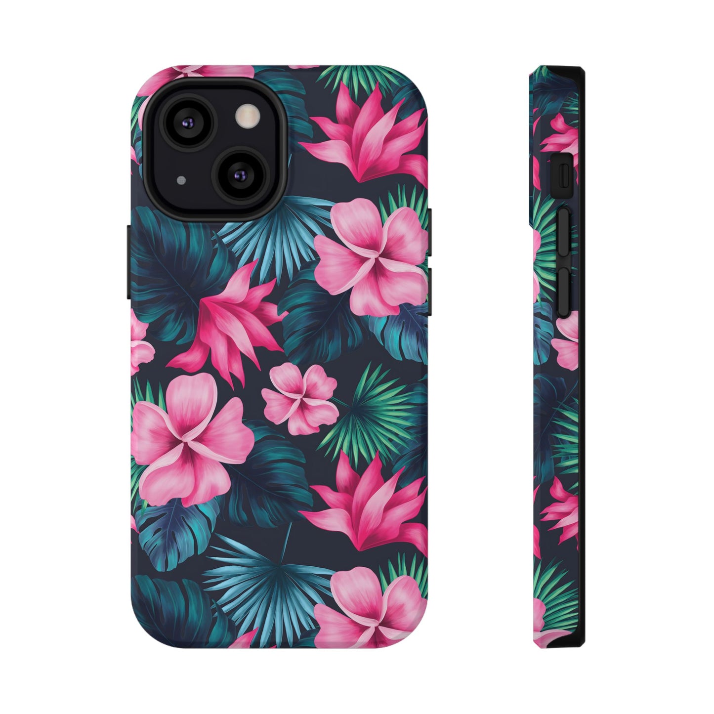 Tropical Paradise Floral Phone Case – MagSafe Compatible for iPhone & Samsung Galaxy