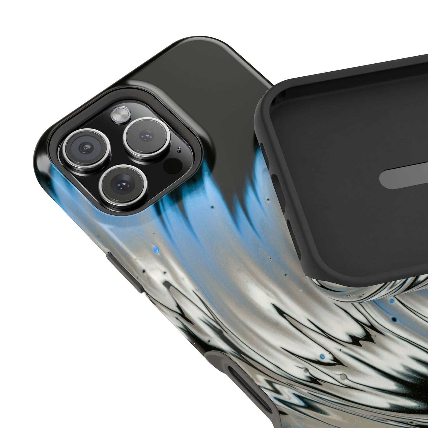 Arctic Wave Flow Phone Case – MagSafe Compatible for iPhone & Samsung Galaxy