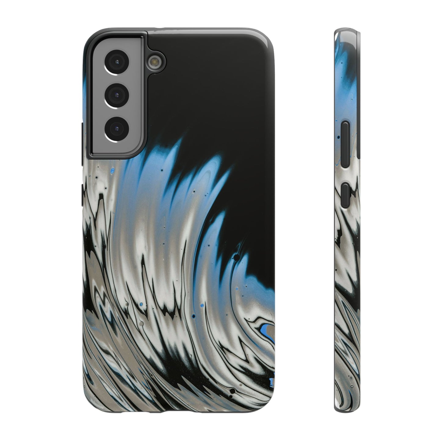 Arctic Wave Flow Phone Case – MagSafe Compatible for iPhone & Samsung Galaxy