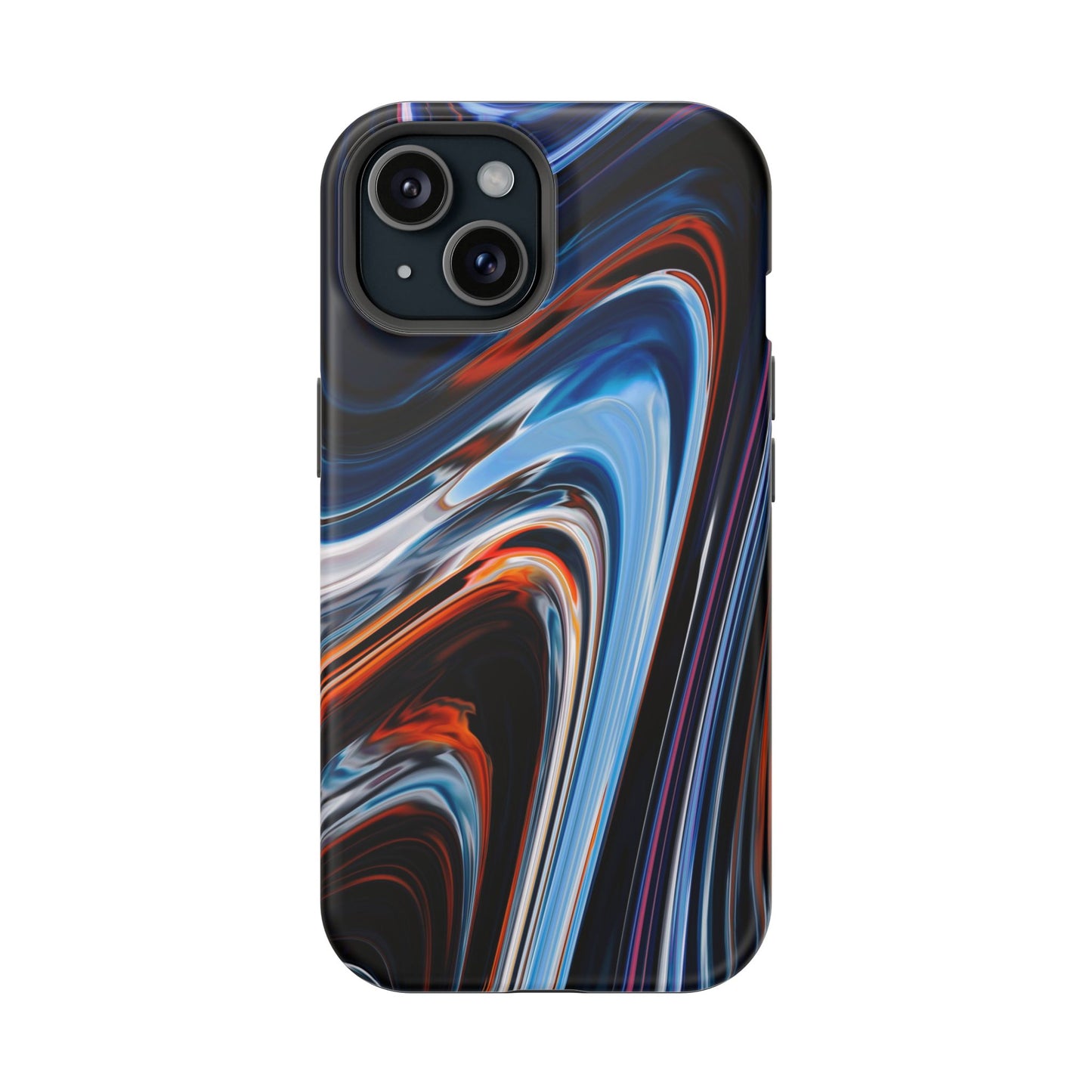 Vibrant Swirl Energy Phone Case – MagSafe Compatible for iPhone & Samsung Galaxy