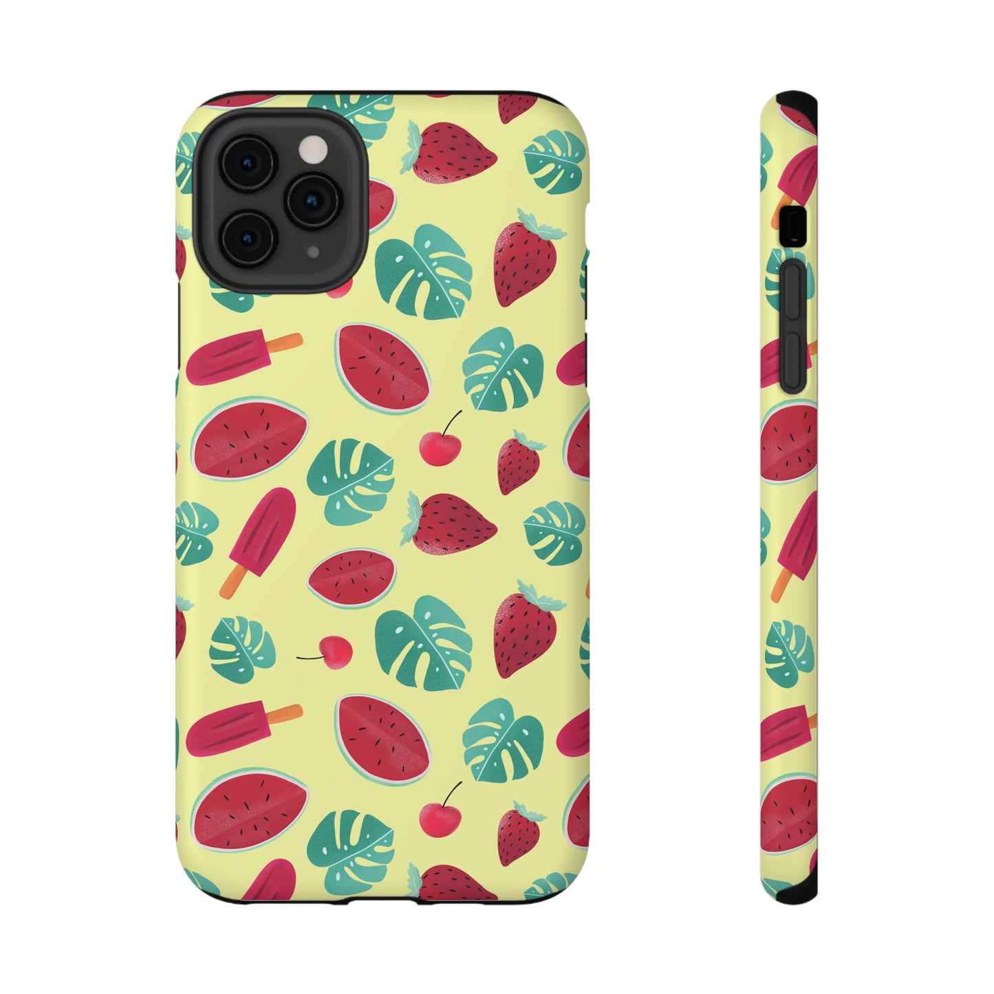 Tropical Summer Fruits Phone Case – MagSafe Compatible for iPhone & Samsung Galaxy