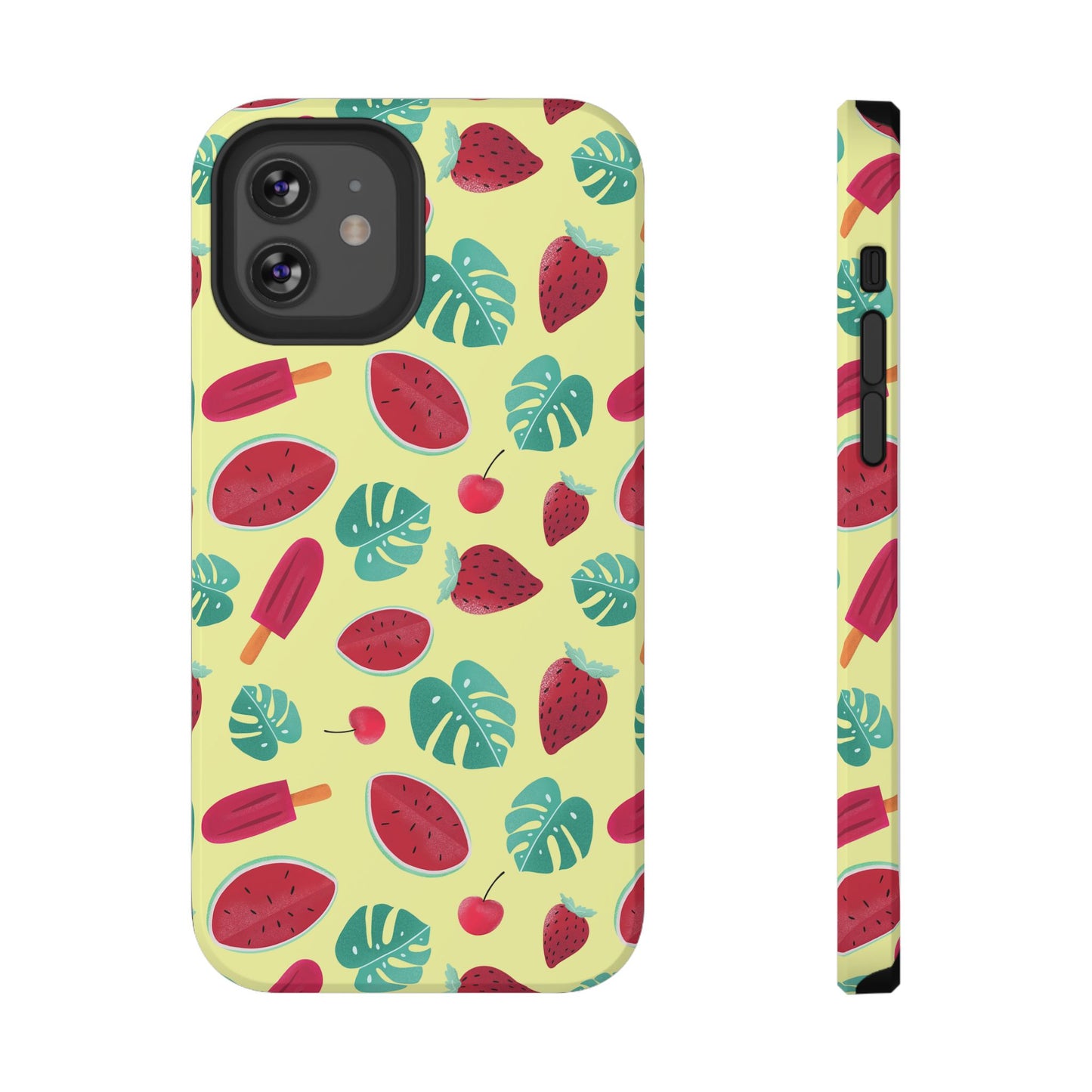 Tropical Summer Fruits Phone Case – MagSafe Compatible for iPhone & Samsung Galaxy