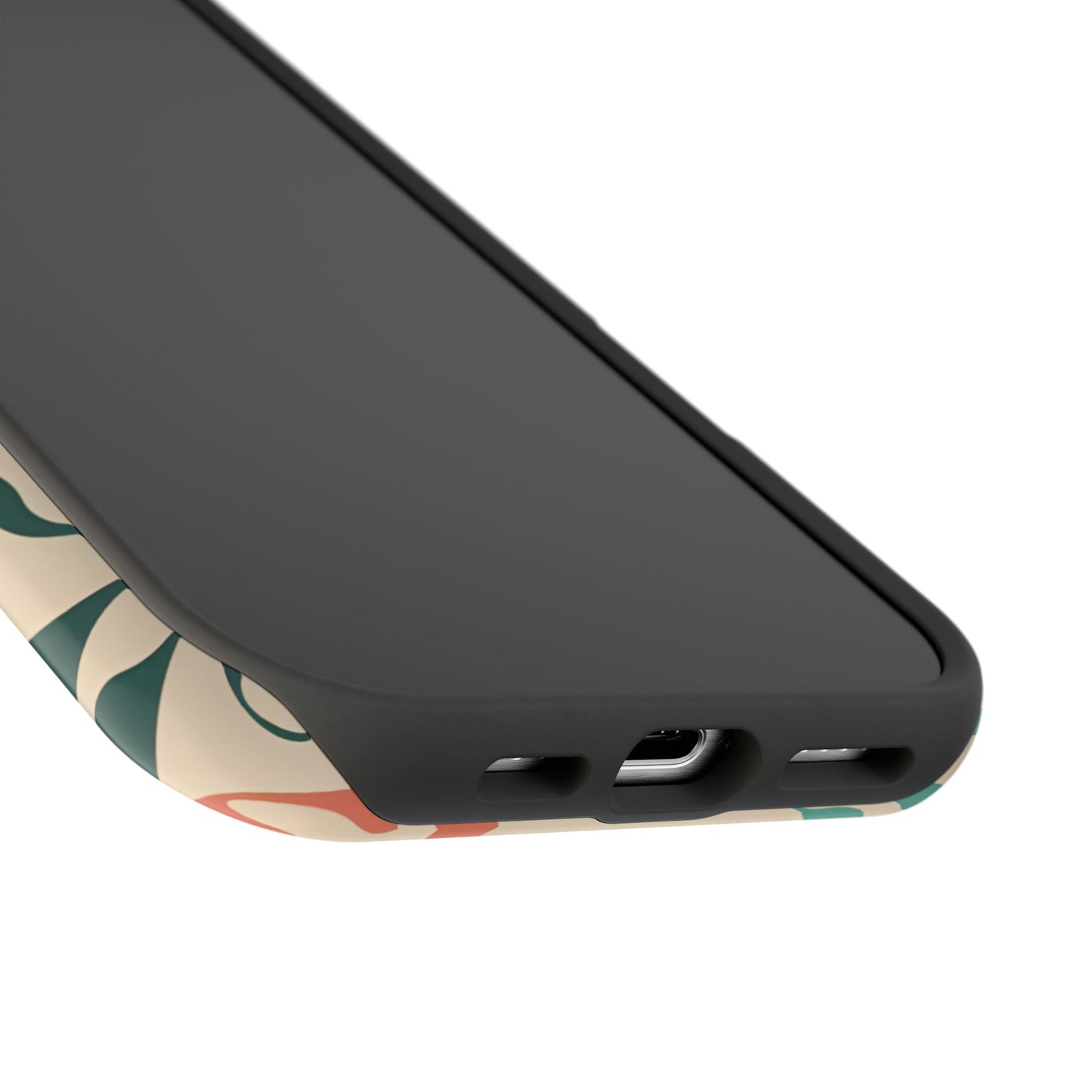 Retro Groovy Floral Phone Case – MagSafe Compatible for iPhone & Samsung Galaxy