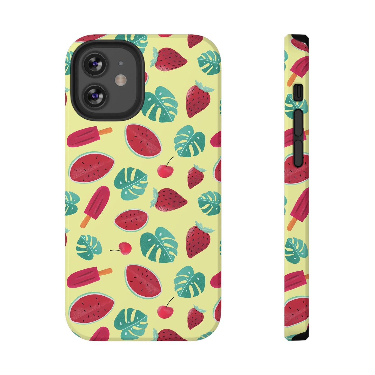 Tropical Summer Fruits Phone Case – MagSafe Compatible for iPhone & Samsung Galaxy