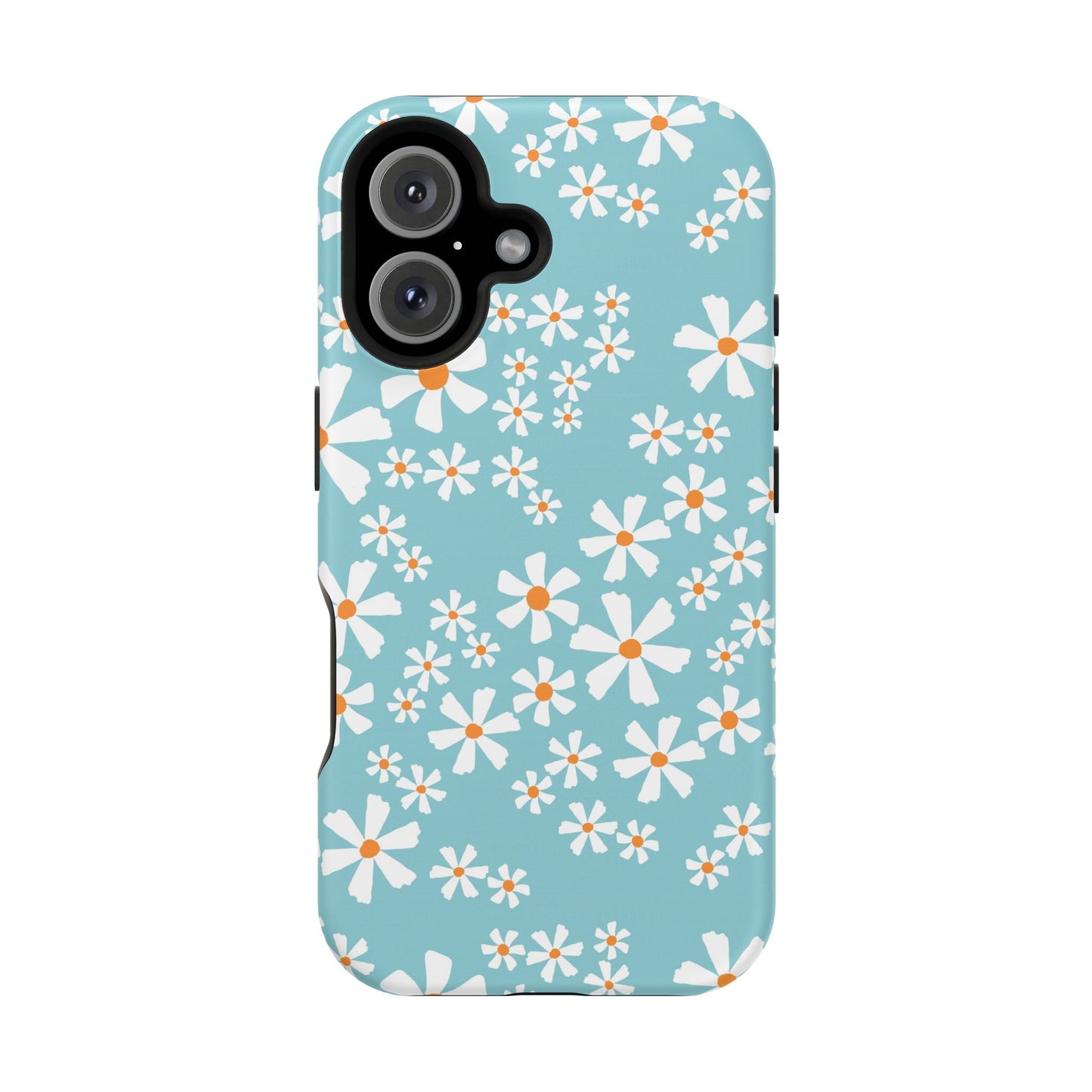 Vintage Daisy Field Phone Case – MagSafe Compatible for iPhone & Samsung Galaxy