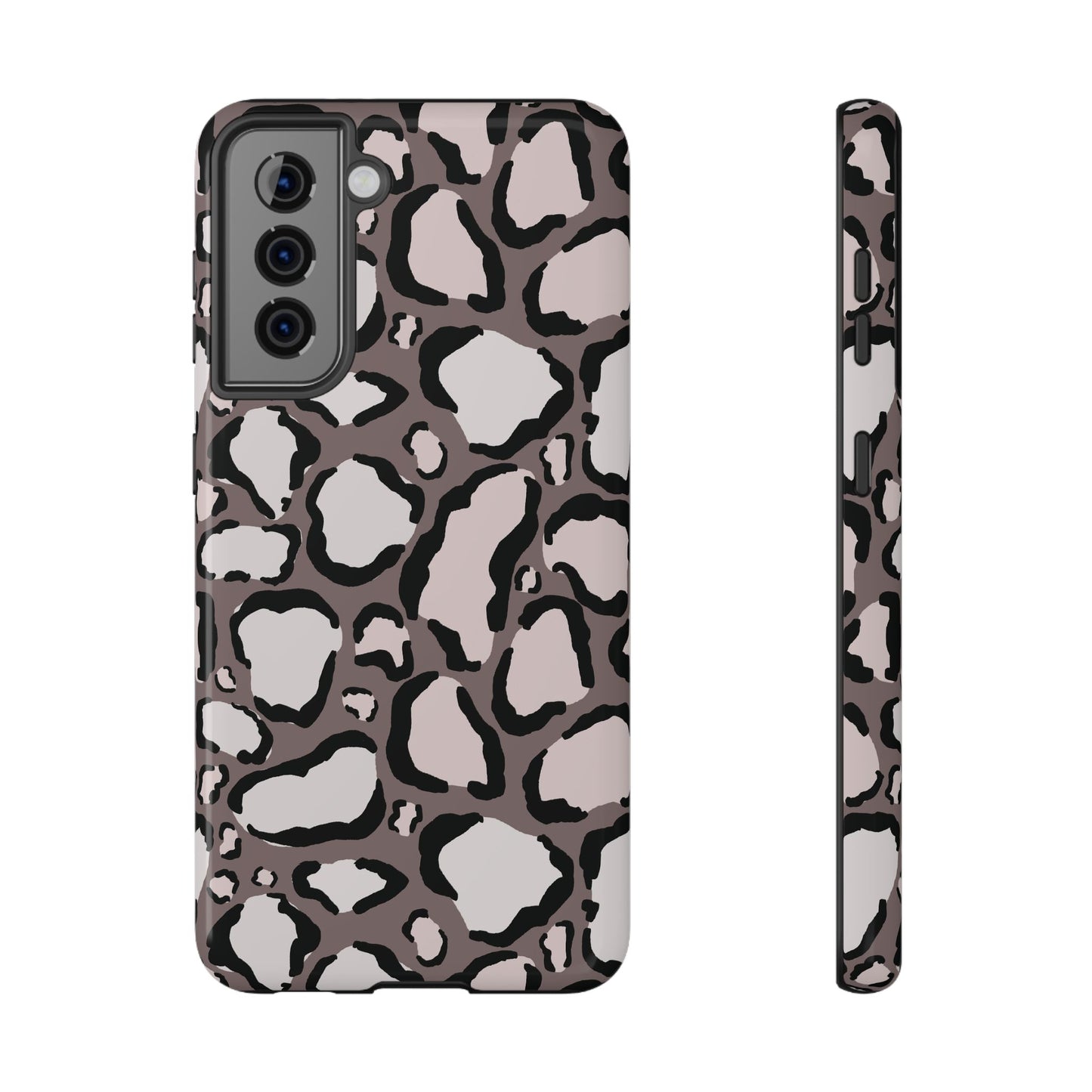 Chic Leopard Print Phone Case – MagSafe Compatible for iPhone & Samsung Galaxy