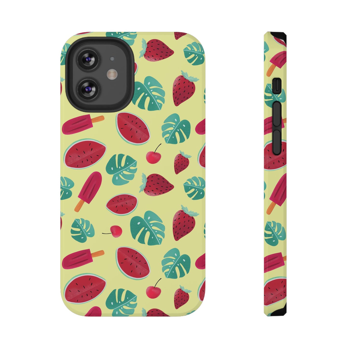 Tropical Summer Fruits Phone Case – MagSafe Compatible for iPhone & Samsung Galaxy