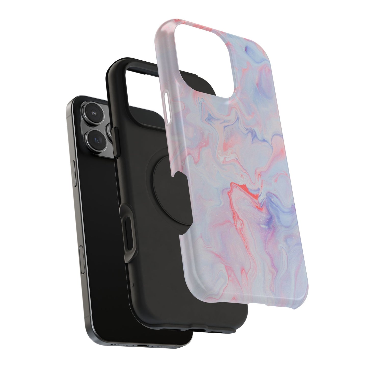 Dreamy Pastel Swirl Phone Case – MagSafe Compatible for iPhone & Samsung Galaxy