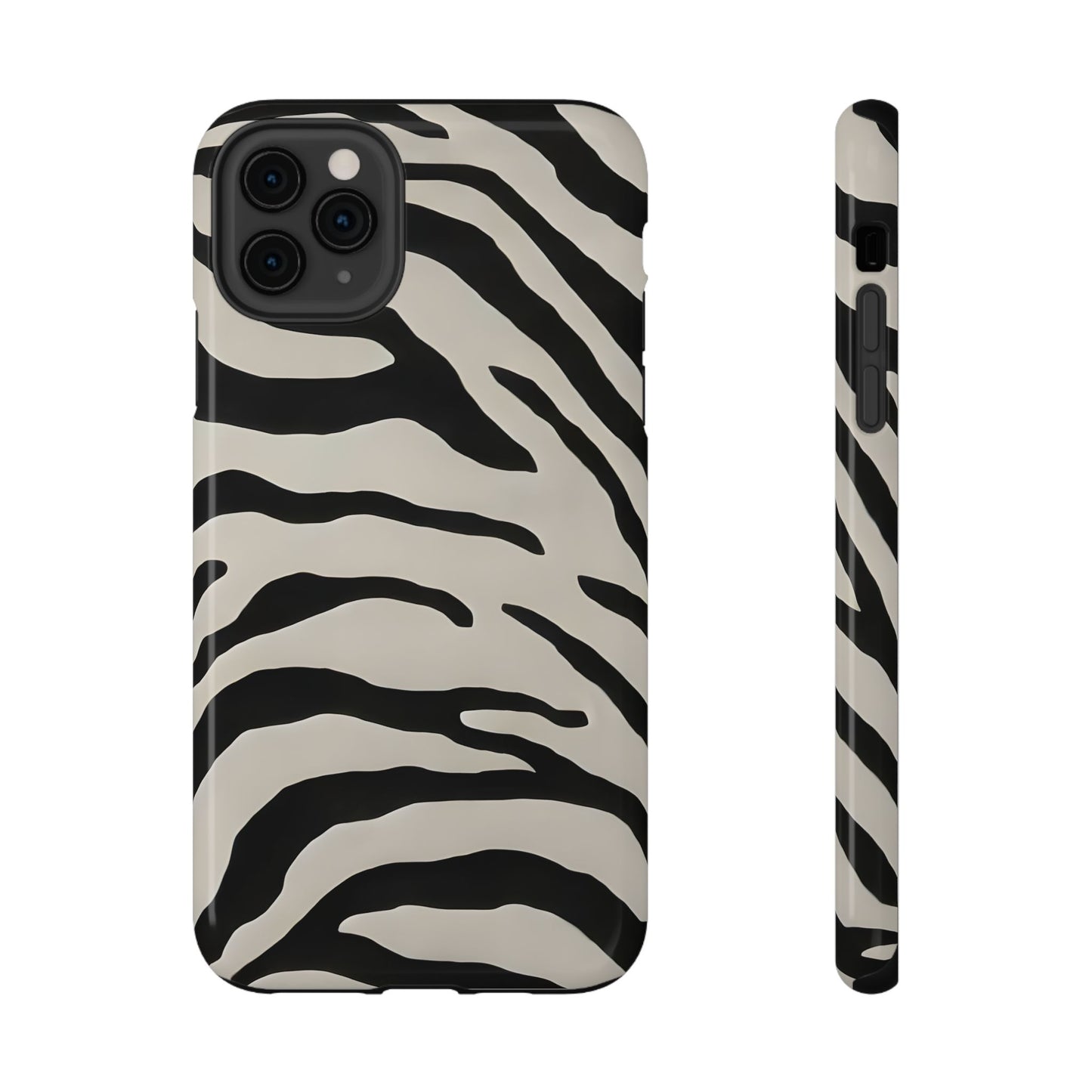 Classic Zebra Stripes Phone Case – MagSafe Compatible for iPhone & Samsung Galaxy
