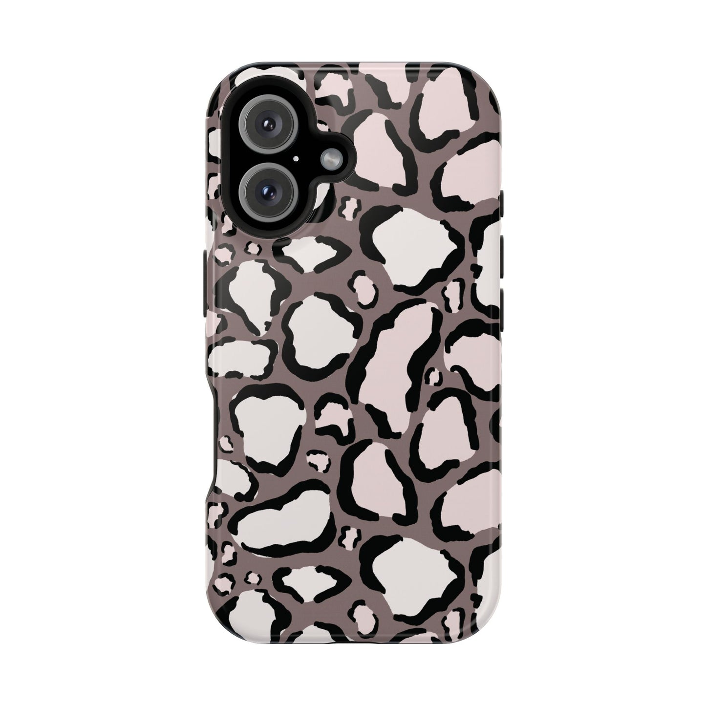 Chic Leopard Print Phone Case – MagSafe Compatible for iPhone & Samsung Galaxy