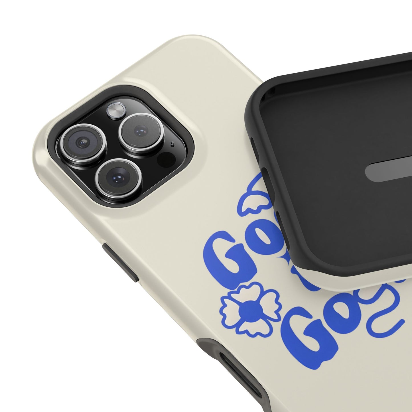 Floral Faith "God Is Good" Phone Case – MagSafe Compatible for iPhone & Samsung Galaxy