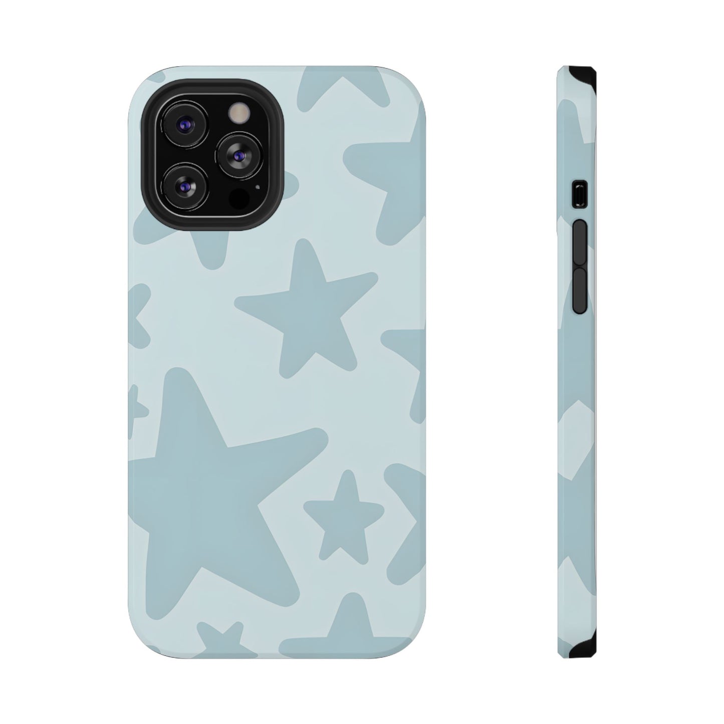 Minimalist Star Pattern Phone Case – MagSafe Compatible for iPhone & Samsung Galaxy