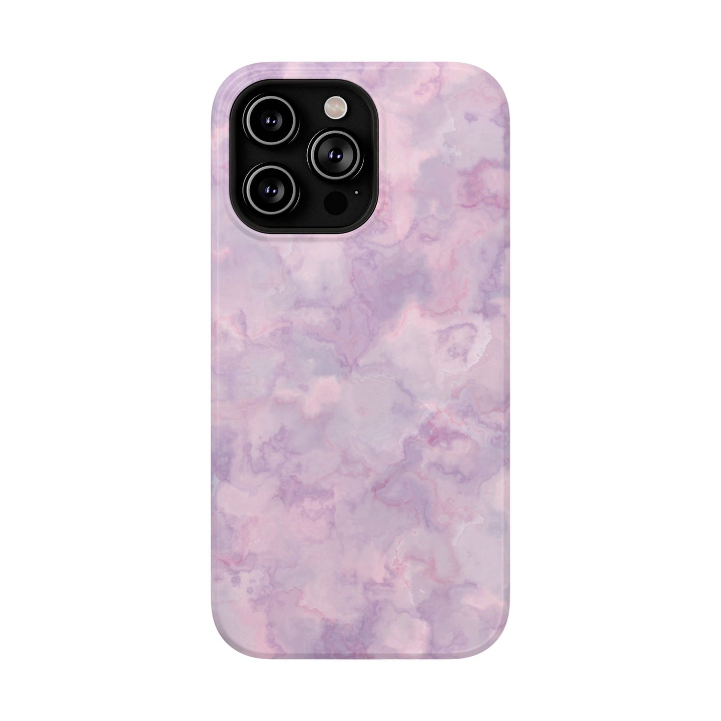 Lavender Dream Marble Phone Case – MagSafe Compatible for iPhone & Samsung Galaxy