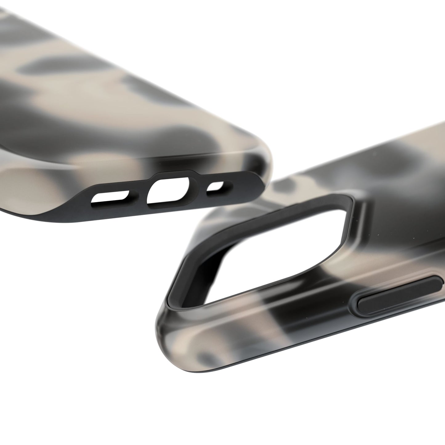 Smoky Marble Swirl Phone Case – MagSafe Compatible for iPhone & Samsung Galaxy