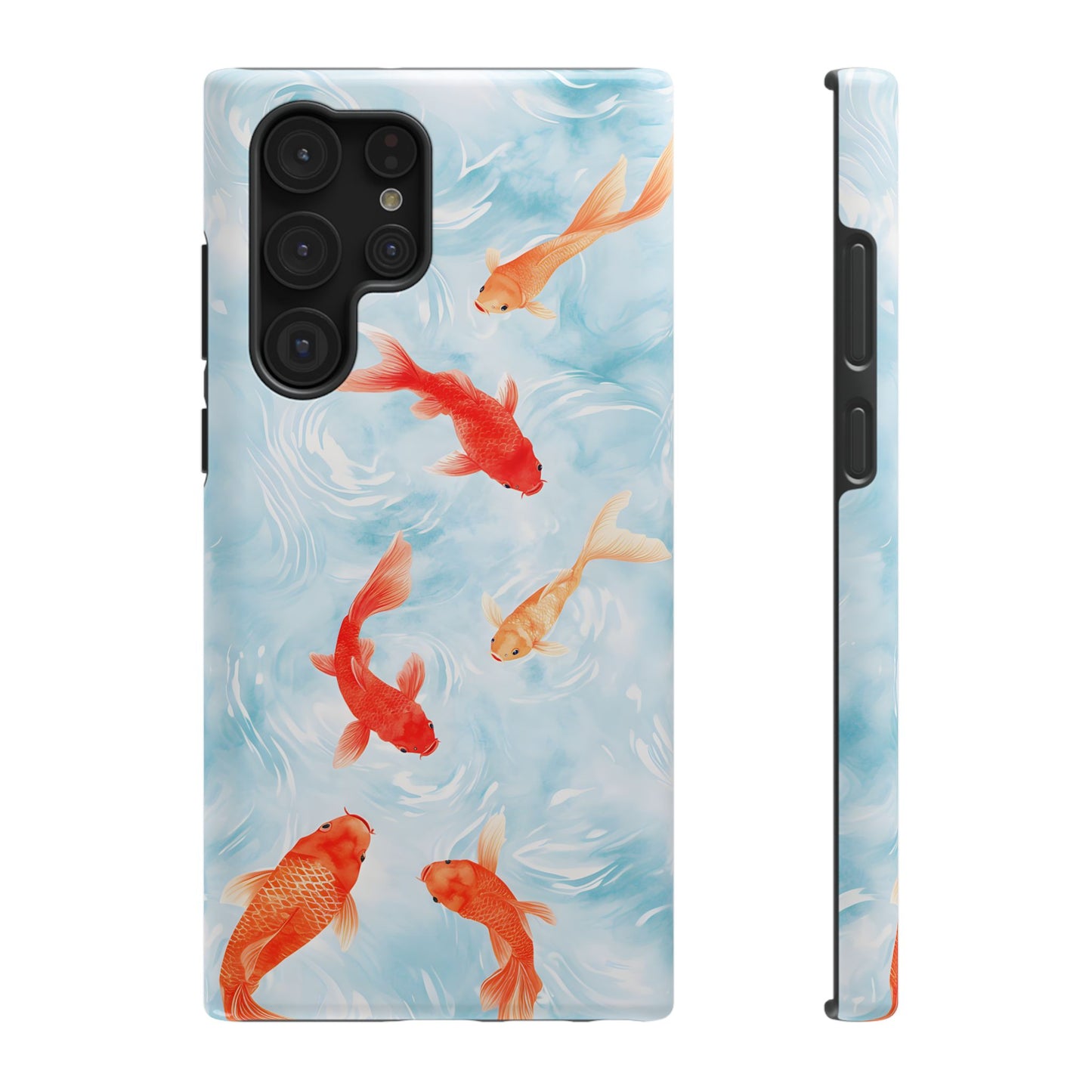 Koi Fish Pond Phone Case – MagSafe Compatible for iPhone & Samsung Galaxy