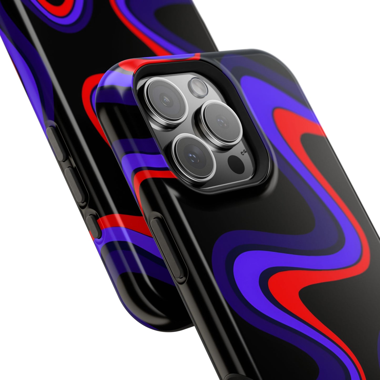 Psychedelic Wave Phone Case – MagSafe Compatible for iPhone & Samsung Galaxy