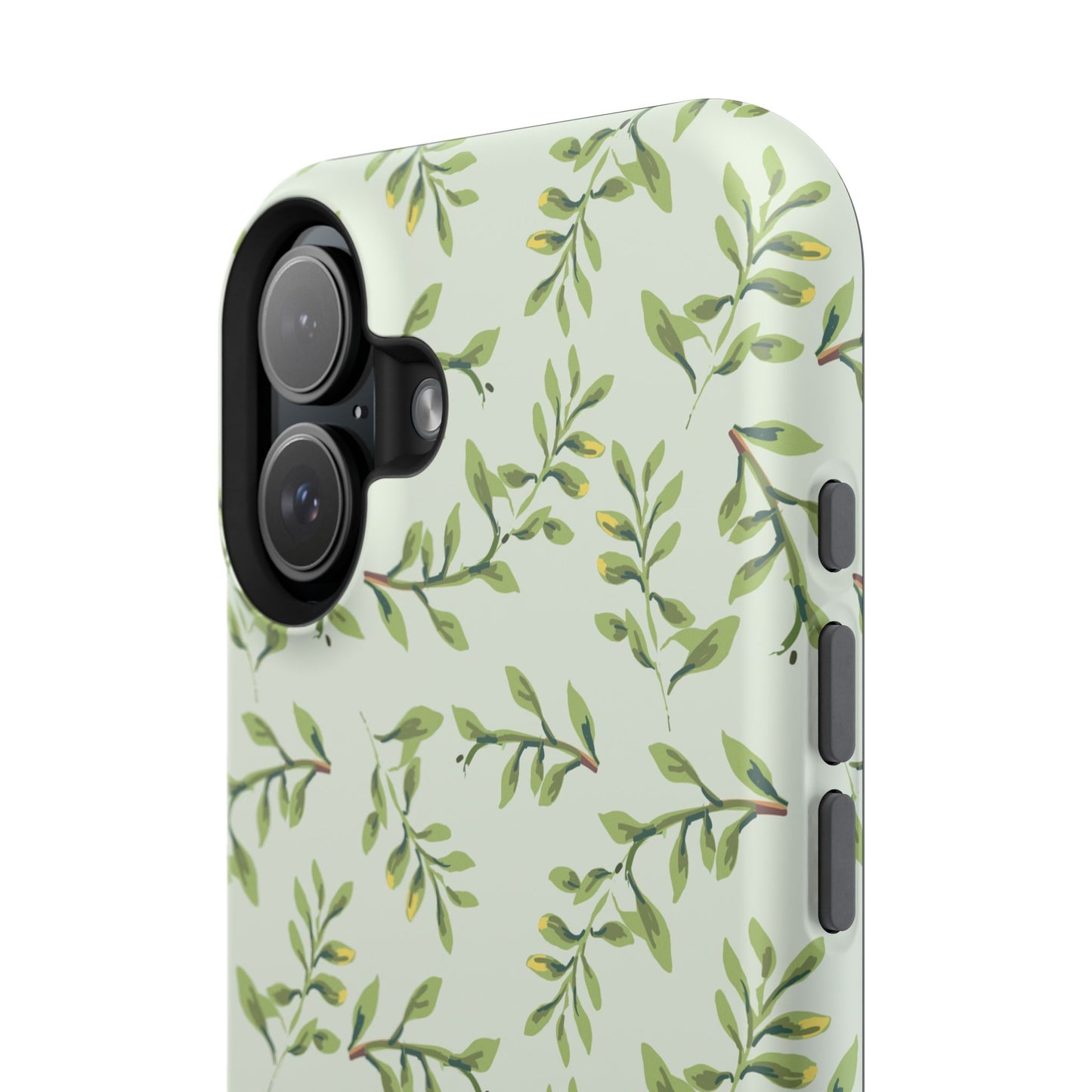 Olive Branch Botanical Phone Case – MagSafe Compatible for iPhone & Samsung Galaxy