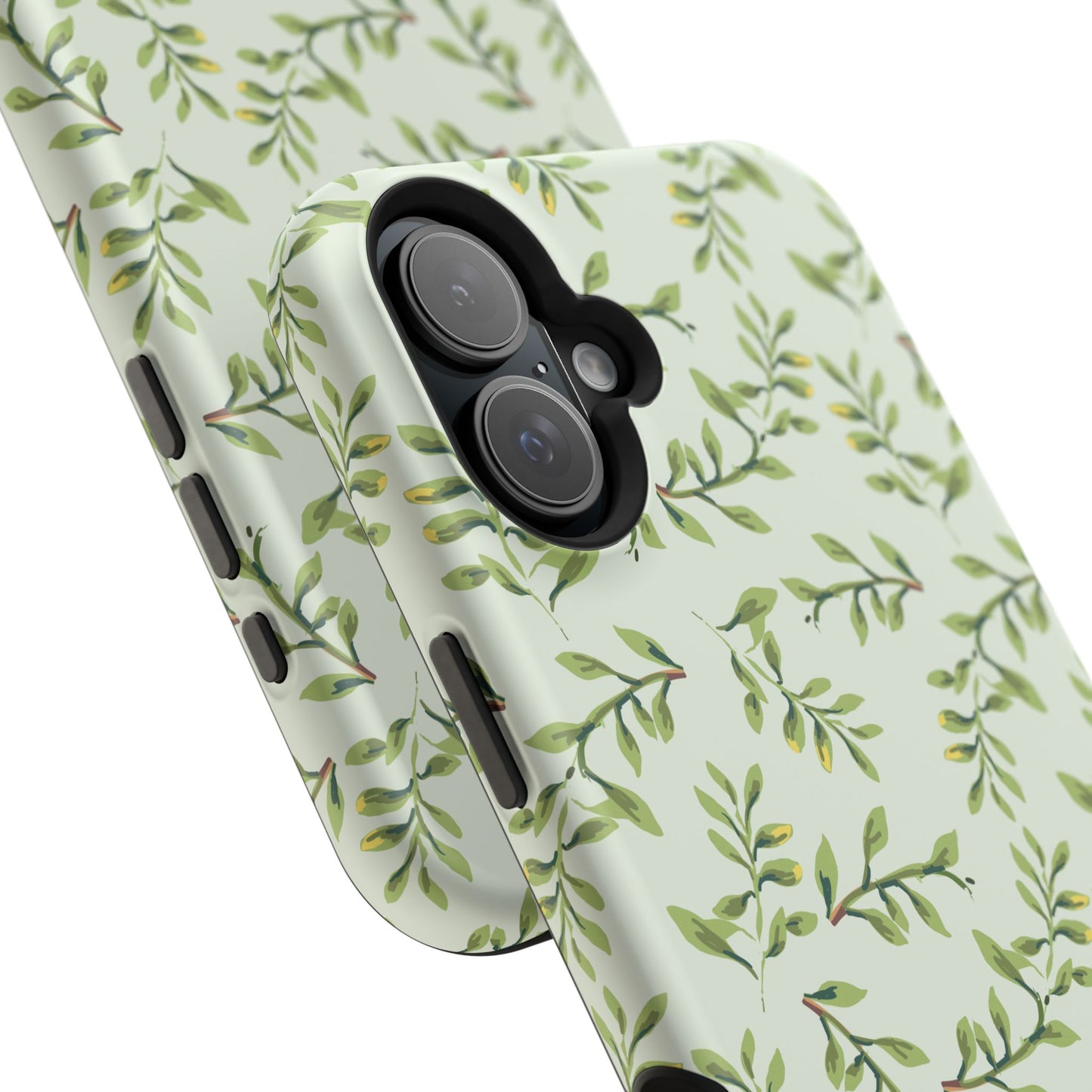 Olive Branch Botanical Phone Case – MagSafe Compatible for iPhone & Samsung Galaxy