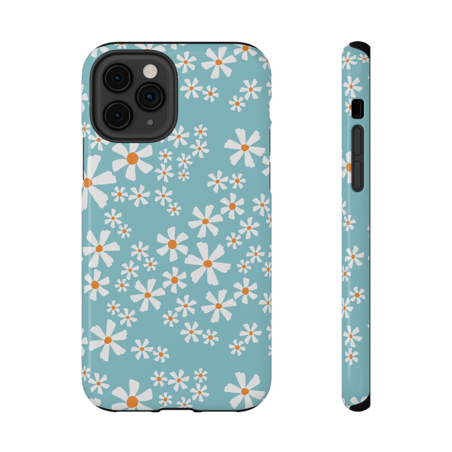Vintage Daisy Field Phone Case – MagSafe Compatible for iPhone & Samsung Galaxy