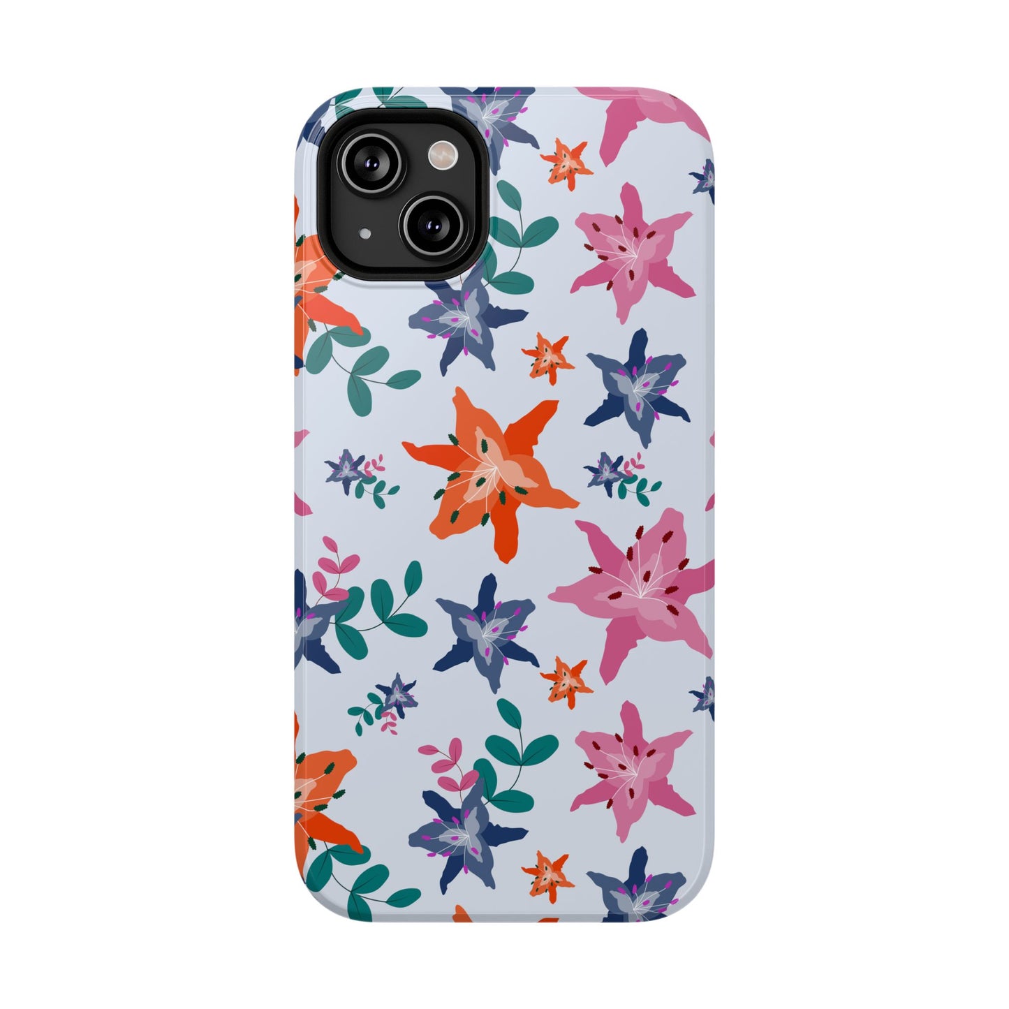 Watercolor Lily Garden Phone Case – MagSafe Compatible for iPhone & Samsung Galaxy