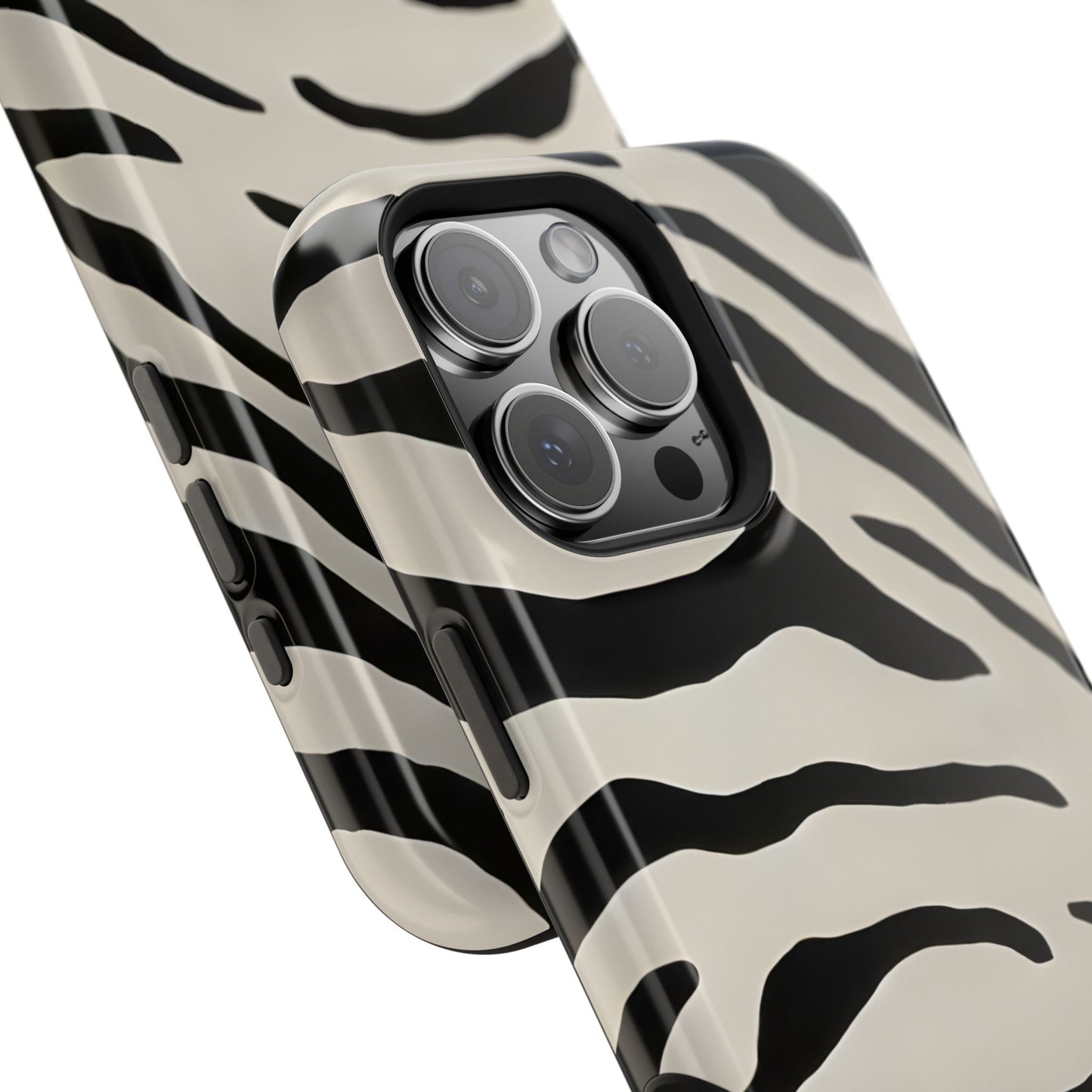 Classic Zebra Stripes Phone Case – MagSafe Compatible for iPhone & Samsung Galaxy