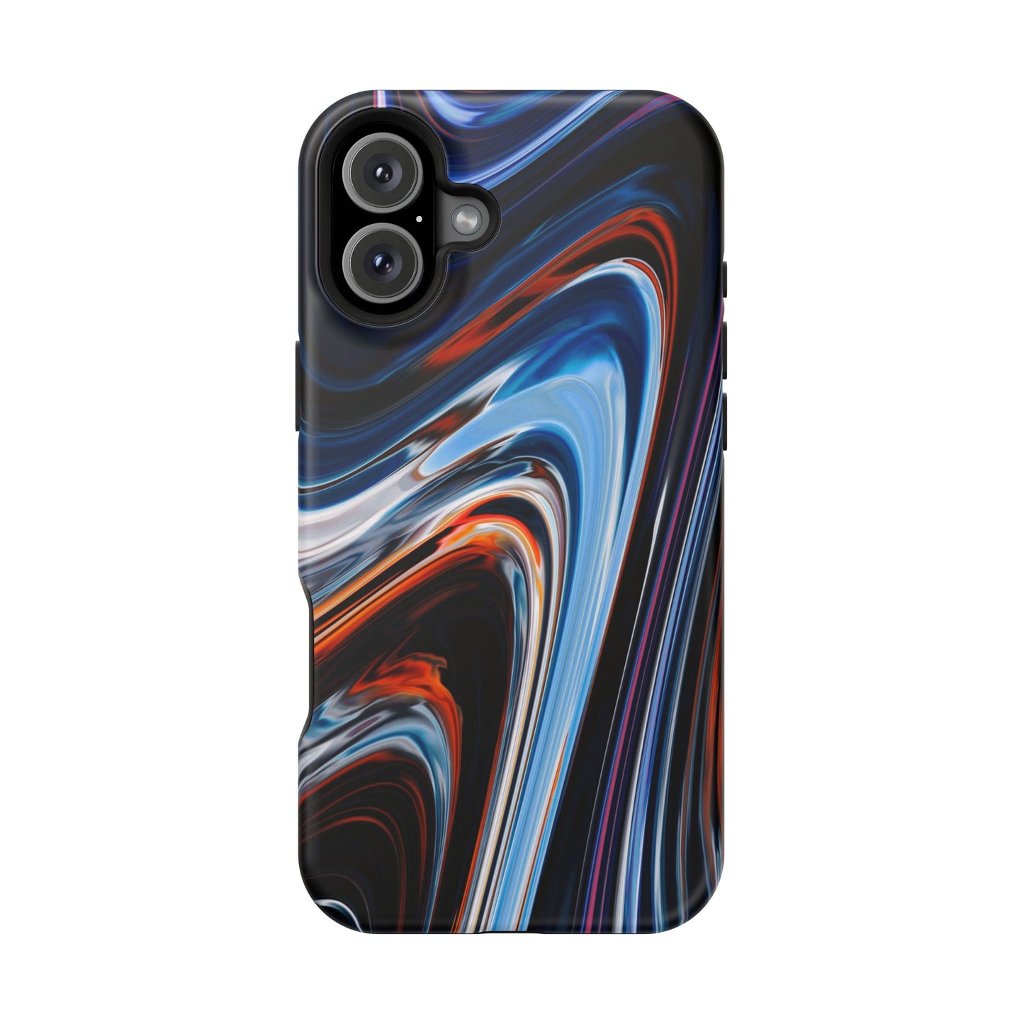 Vibrant Swirl Energy Phone Case – MagSafe Compatible for iPhone & Samsung Galaxy