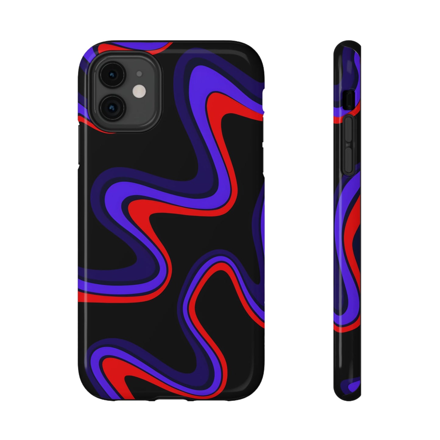 Psychedelic Wave Phone Case – MagSafe Compatible for iPhone & Samsung Galaxy