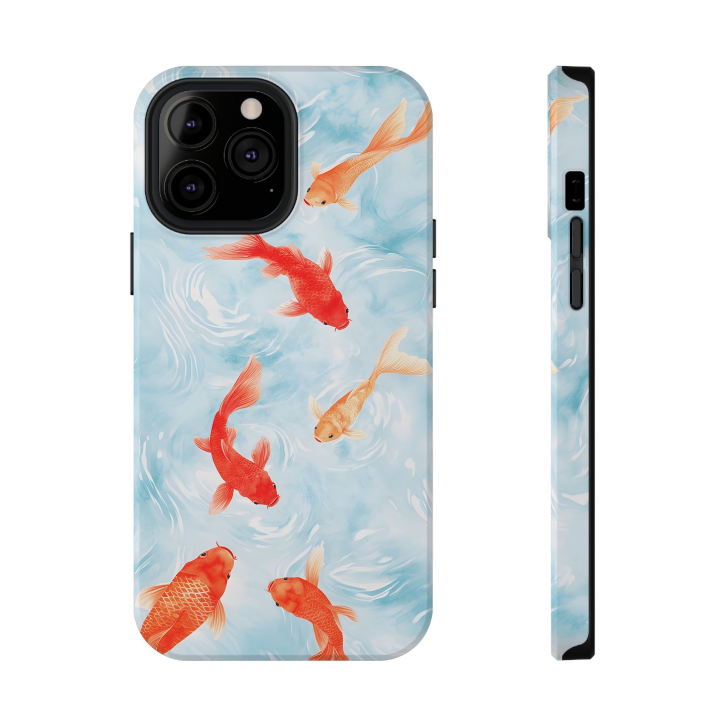 Koi Fish Pond Phone Case – MagSafe Compatible for iPhone & Samsung Galaxy