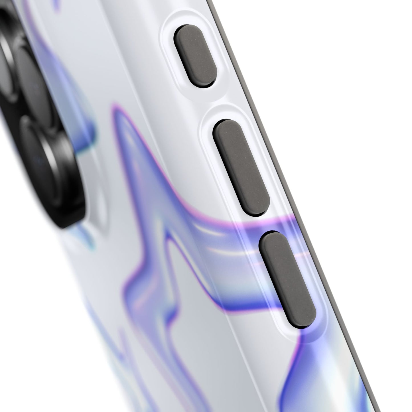 Y2K Iridescent Jelly Star Pattern Phone Case – MagSafe Compatible for iPhone & Samsung Galaxy