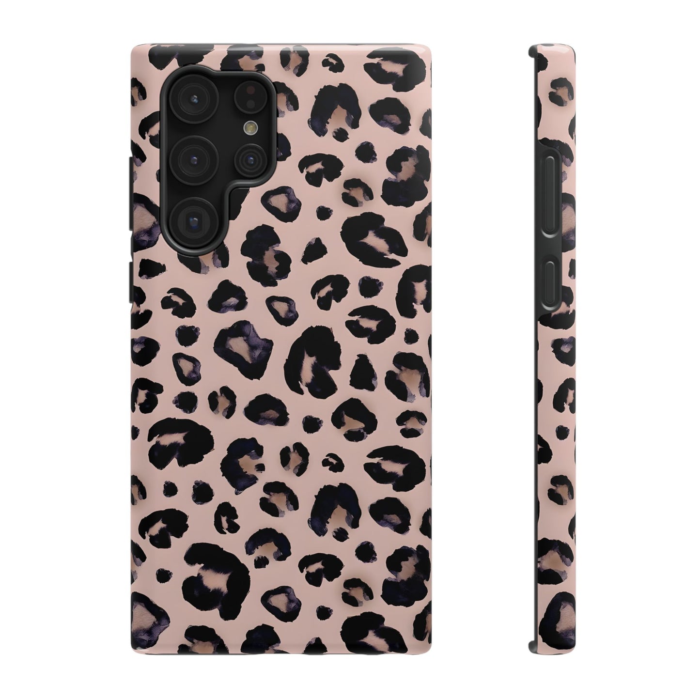 Chic Leopard Print Phone Case – MagSafe Compatible for iPhone & Samsung Galaxy