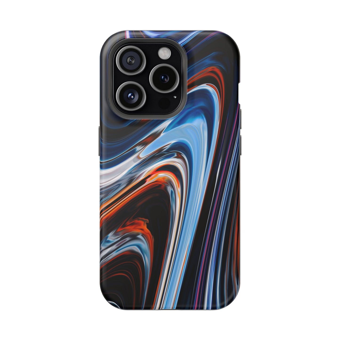 Vibrant Swirl Energy Phone Case – MagSafe Compatible for iPhone & Samsung Galaxy