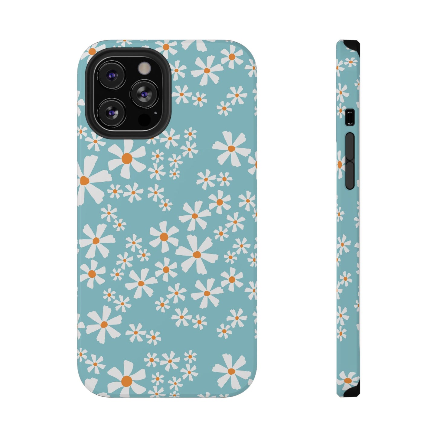 Vintage Daisy Field Phone Case – MagSafe Compatible for iPhone & Samsung Galaxy