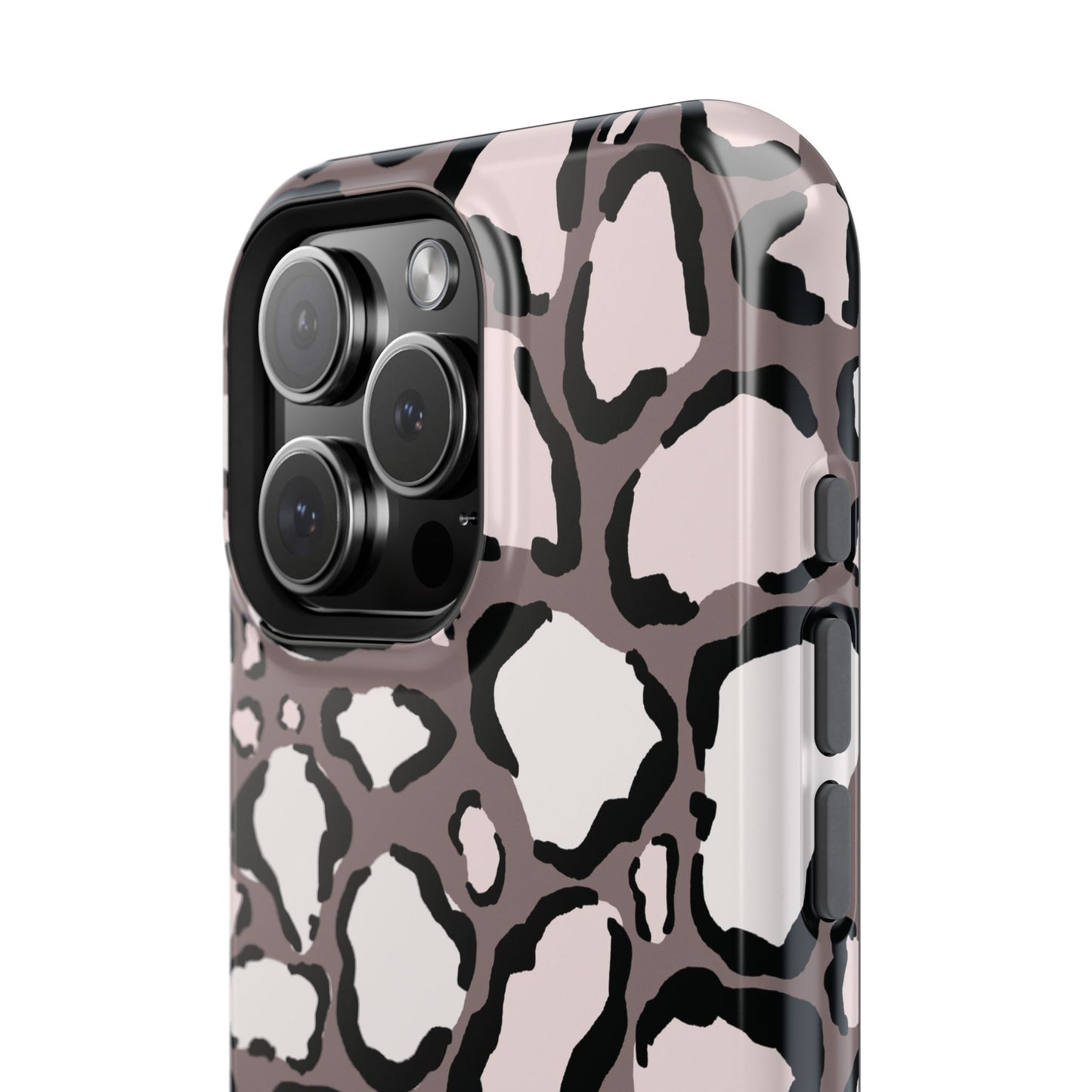 Chic Leopard Print Phone Case – MagSafe Compatible for iPhone & Samsung Galaxy