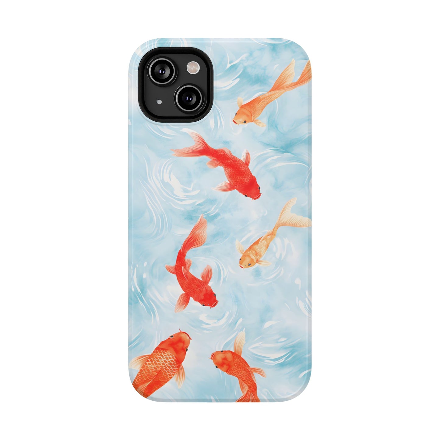 Koi Fish Pond Phone Case – MagSafe Compatible for iPhone & Samsung Galaxy