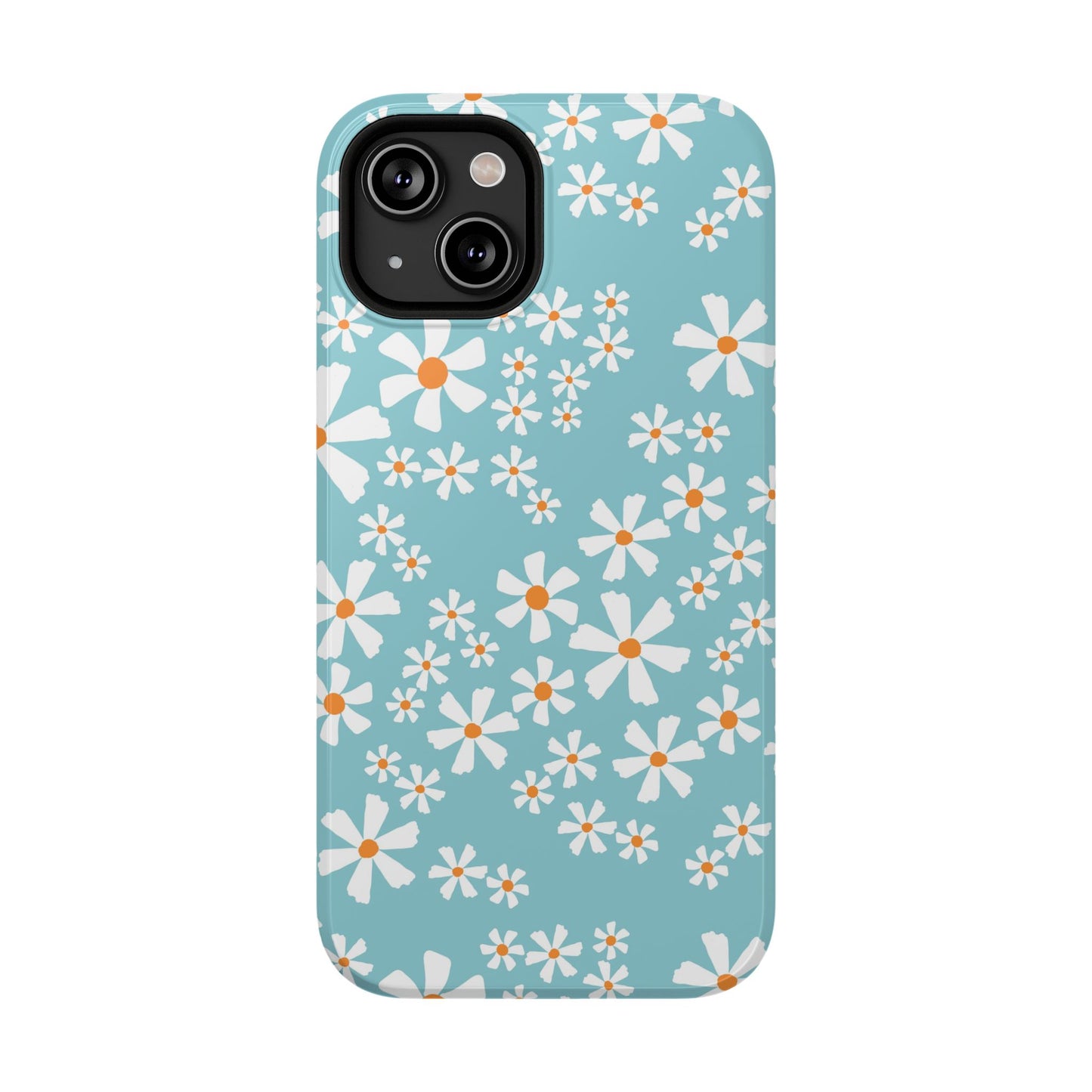 Vintage Daisy Field Phone Case – MagSafe Compatible for iPhone & Samsung Galaxy