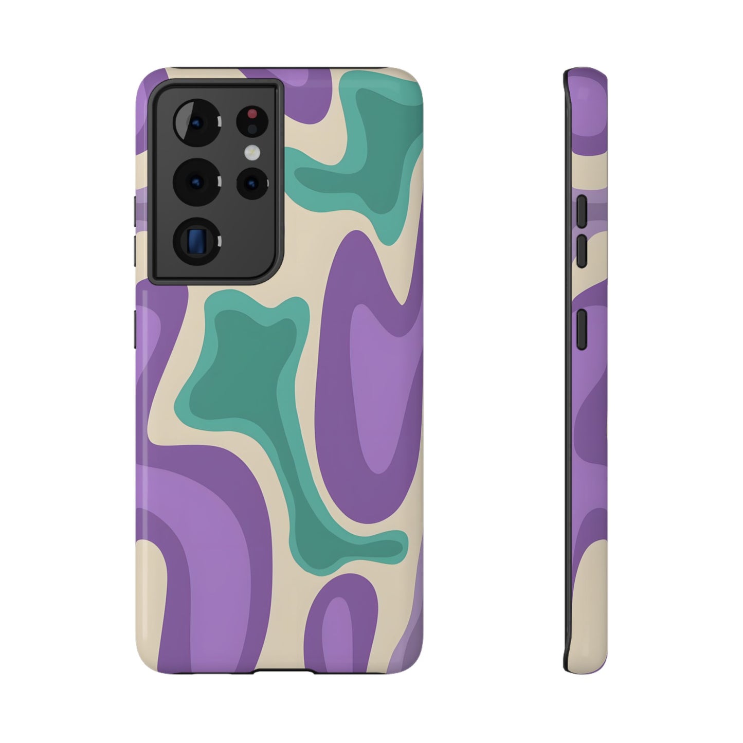 Funky Psychedelic Swirl Phone Case – MagSafe Compatible for iPhone & Samsung Galaxy