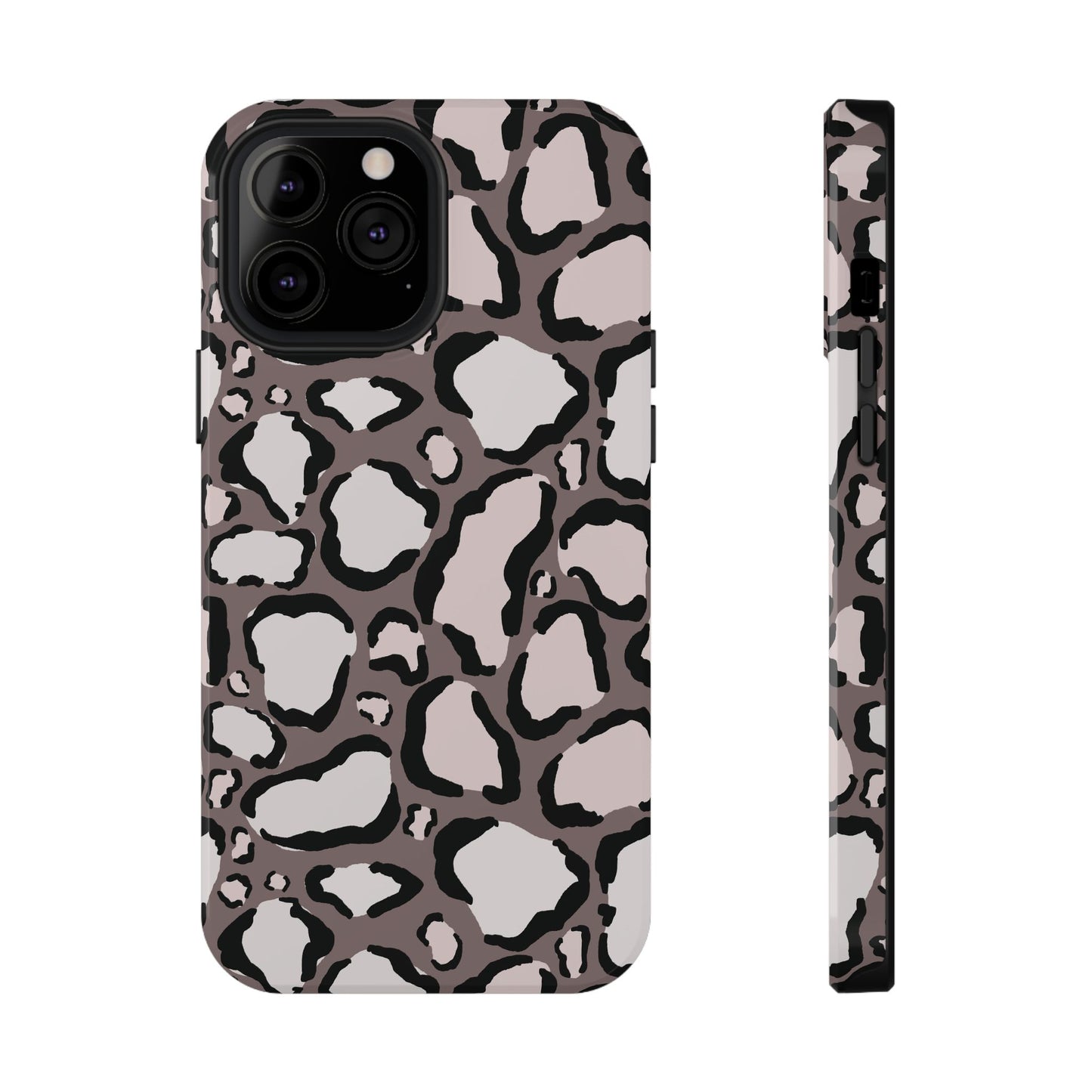 Chic Leopard Print Phone Case – MagSafe Compatible for iPhone & Samsung Galaxy