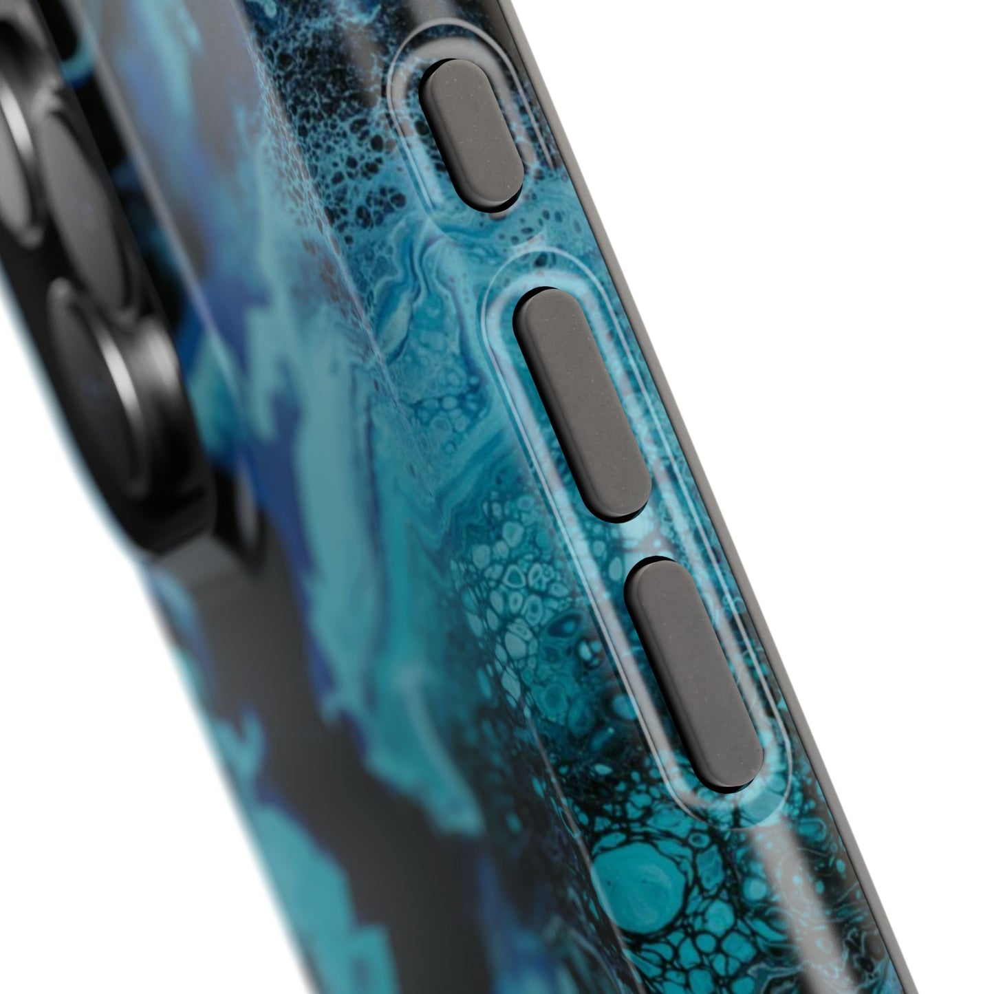 Deep Ocean Swirl Phone Case – MagSafe Compatible for iPhone & Samsung Galaxy