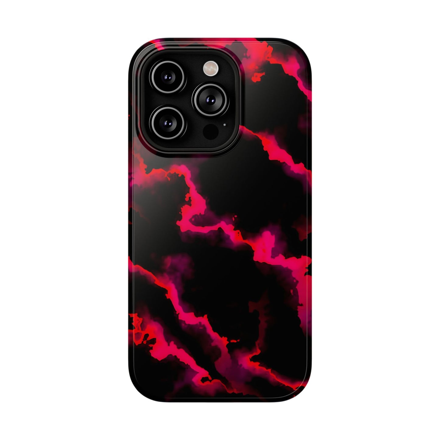 Electric Inferno Lightning Strike Phone Case – MagSafe Compatible for iPhone & Samsung Galaxy
