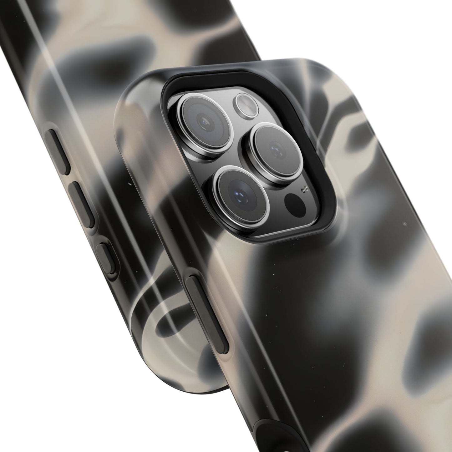 Smoky Marble Swirl Phone Case – MagSafe Compatible for iPhone & Samsung Galaxy