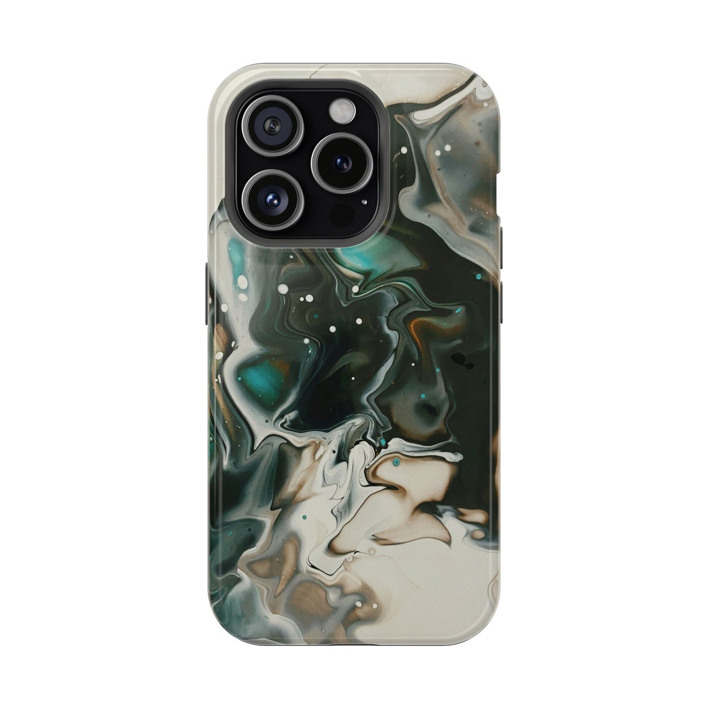 Terra Mist Earthtone Marble Phone Case – MagSafe Compatible for iPhone & Samsung Galaxy