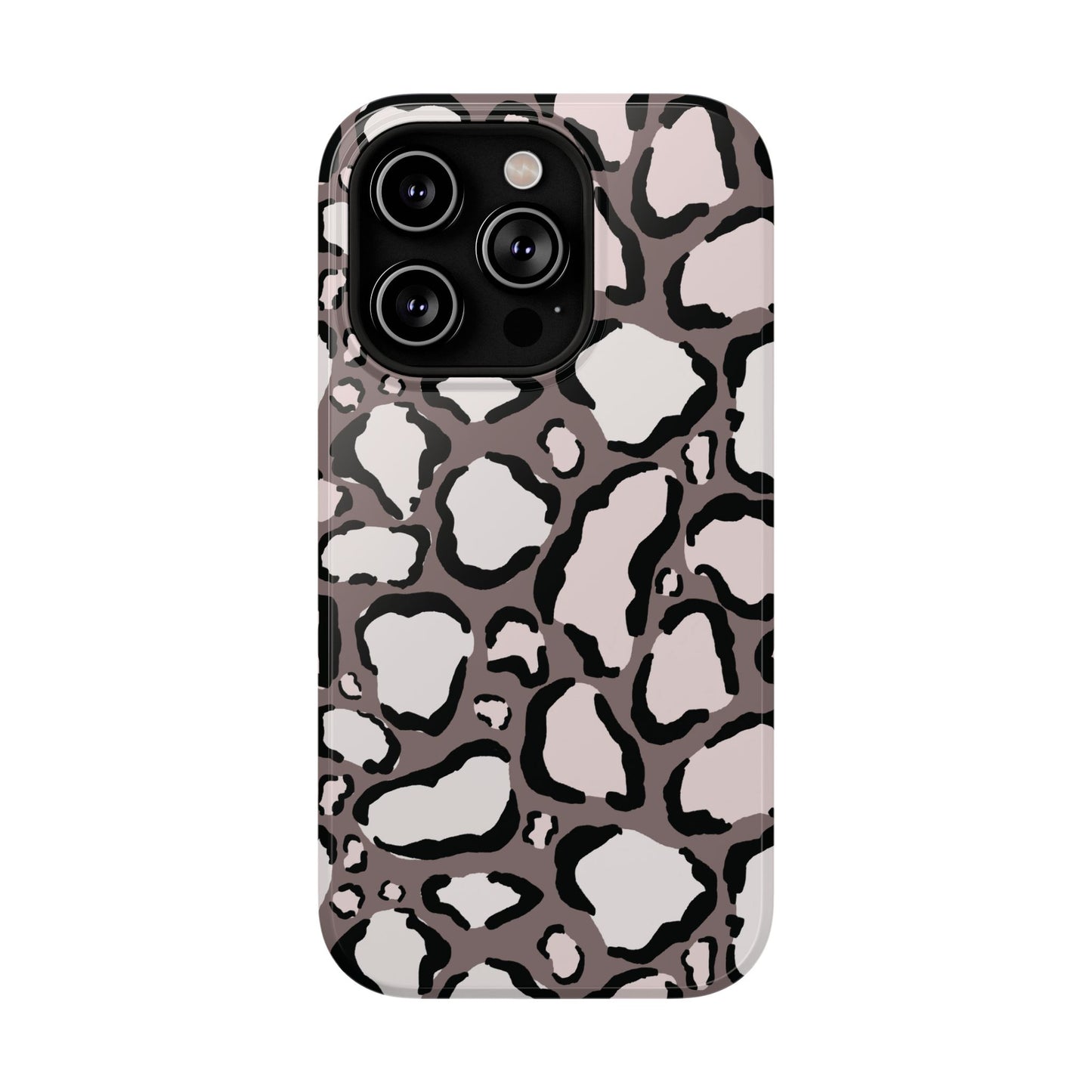 Chic Leopard Print Phone Case – MagSafe Compatible for iPhone & Samsung Galaxy
