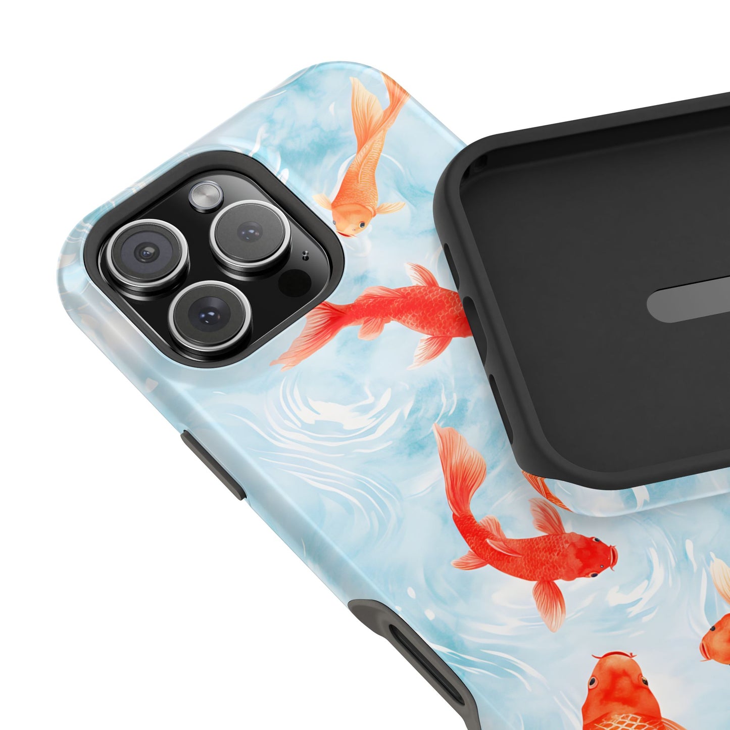 Koi Fish Pond Phone Case – MagSafe Compatible for iPhone & Samsung Galaxy