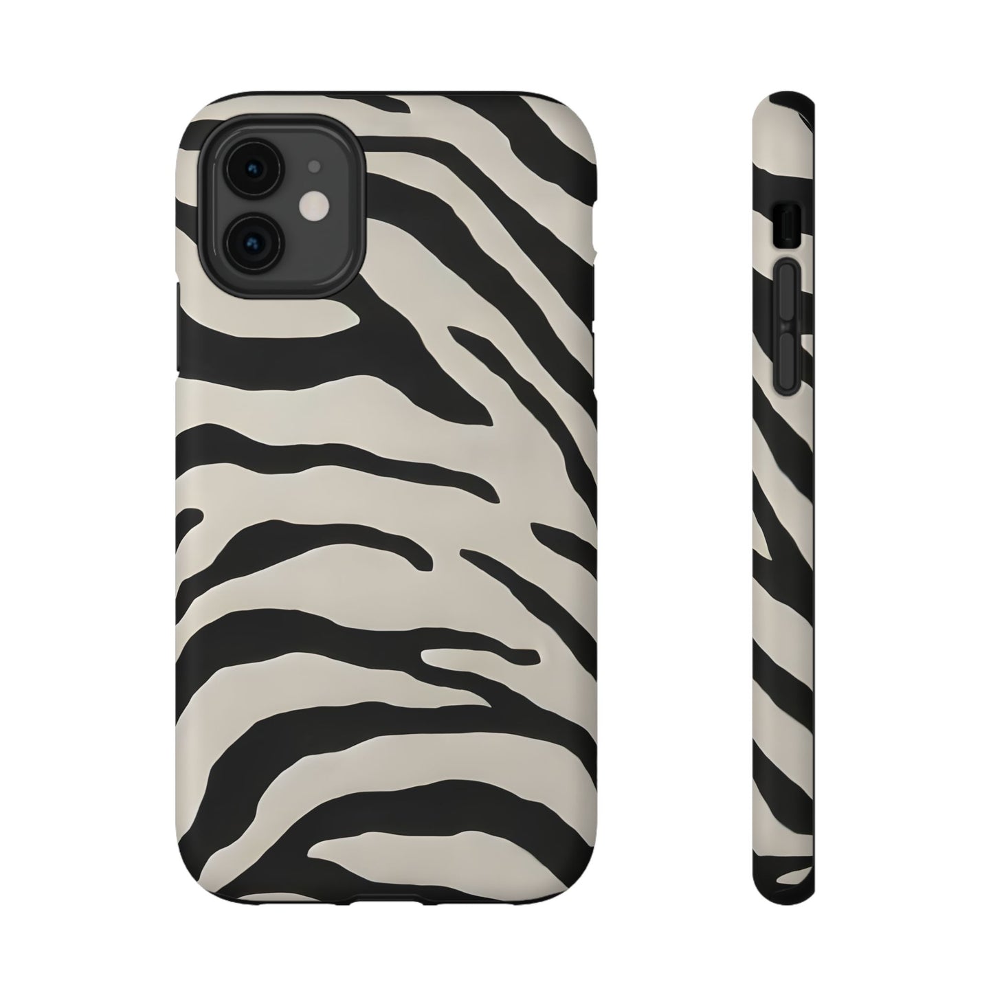 Classic Zebra Stripes Phone Case – MagSafe Compatible for iPhone & Samsung Galaxy