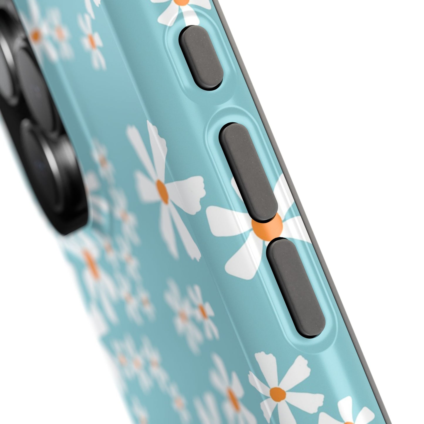 Vintage Daisy Field Phone Case – MagSafe Compatible for iPhone & Samsung Galaxy