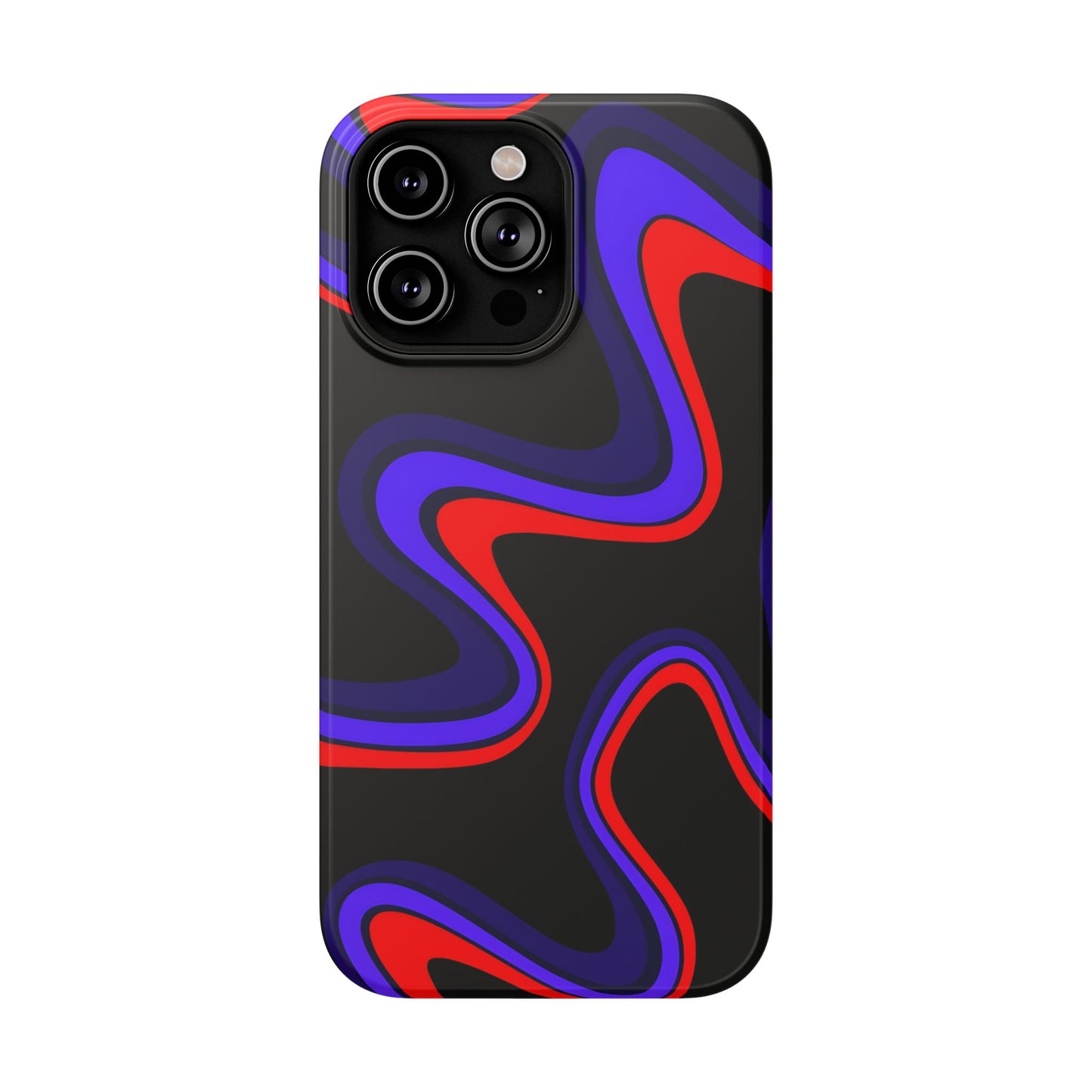 Psychedelic Wave Phone Case – MagSafe Compatible for iPhone & Samsung Galaxy