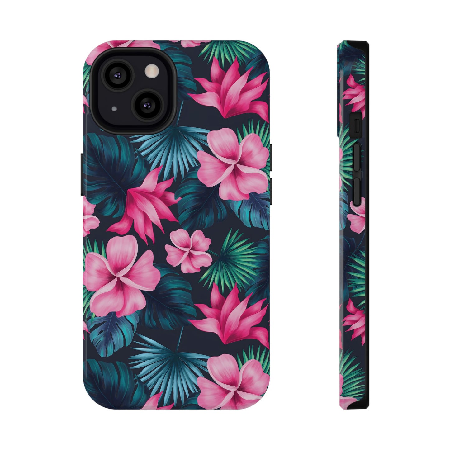 Tropical Paradise Floral Phone Case – MagSafe Compatible for iPhone & Samsung Galaxy