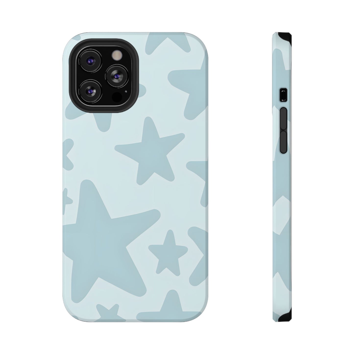 Minimalist Star Pattern Phone Case – MagSafe Compatible for iPhone & Samsung Galaxy