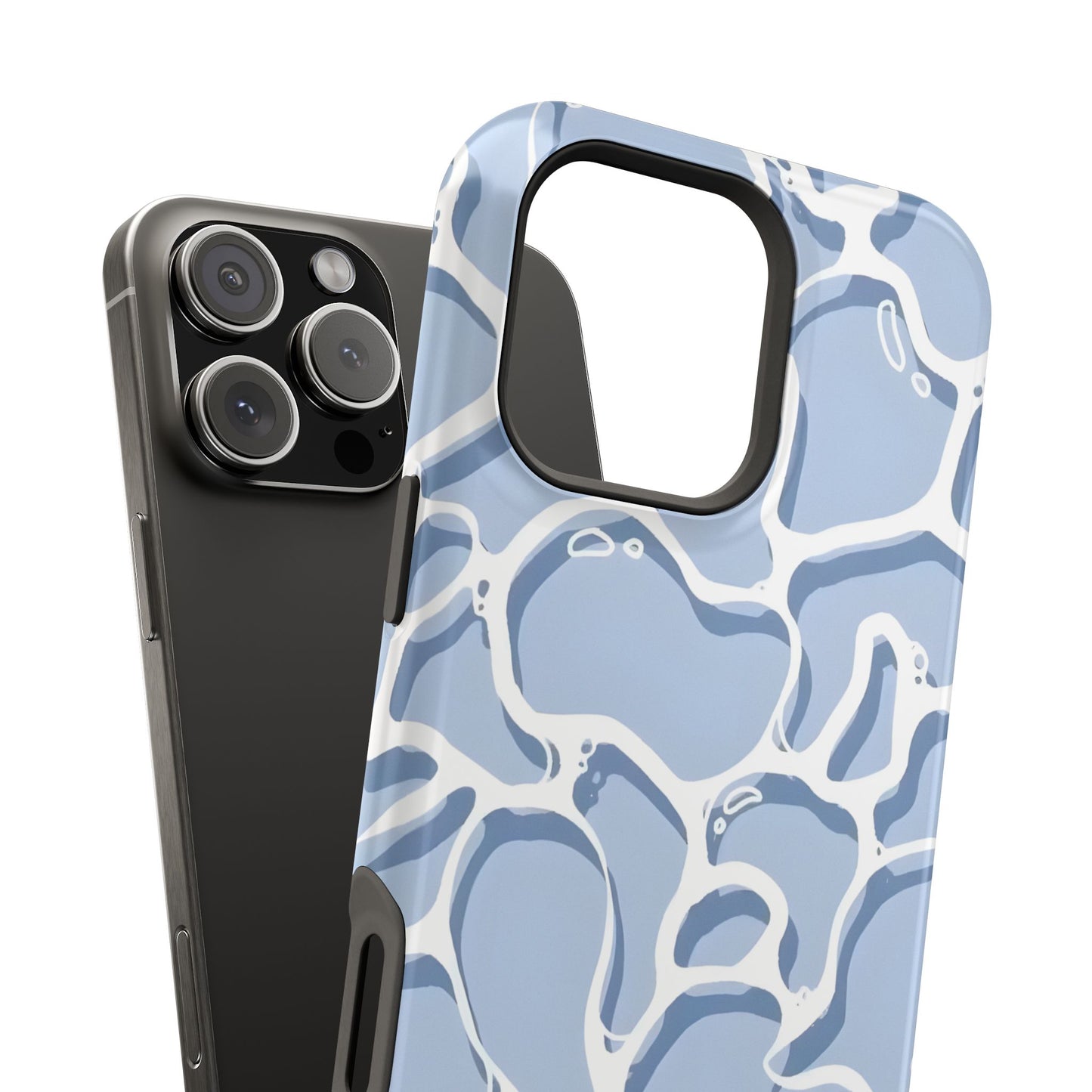 Blue Water Reflection Phone Case – MagSafe Compatible for iPhone & Samsung Galaxy