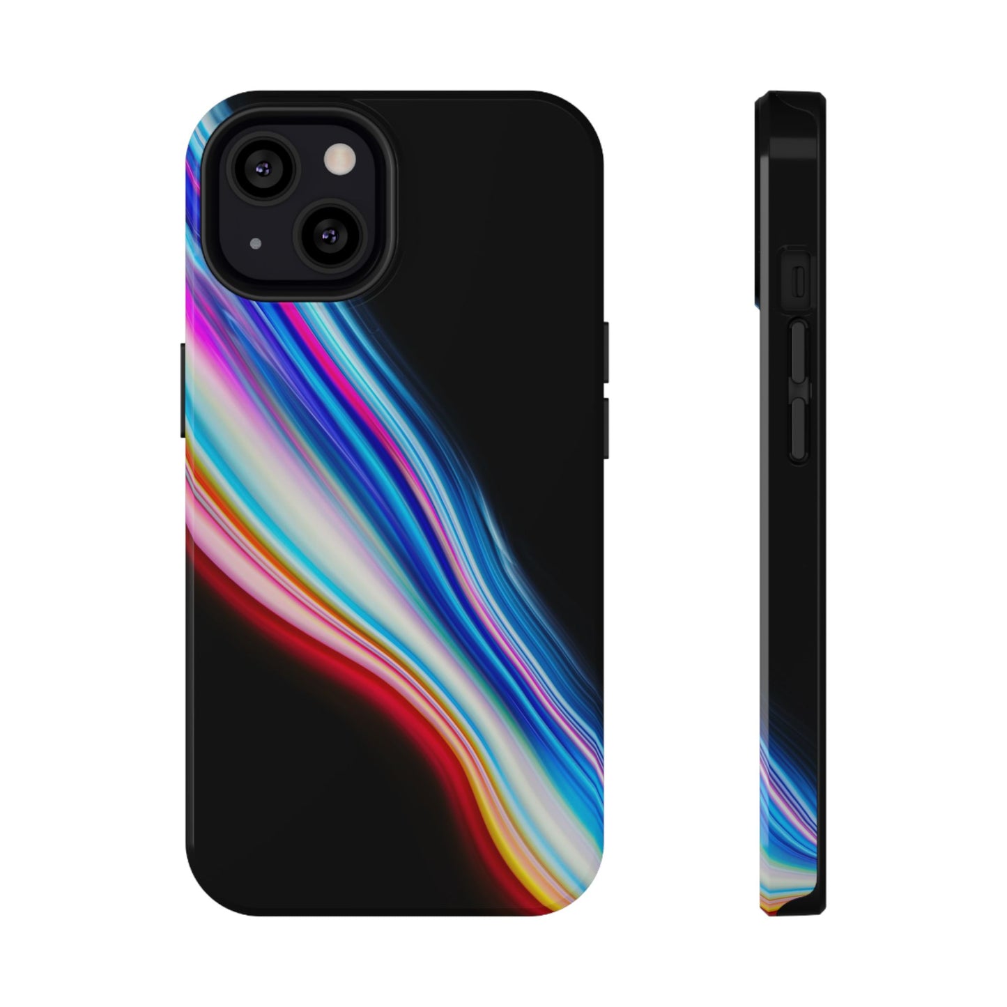 Neon Light Streak Phone Case – MagSafe Compatible for iPhone & Samsung Galaxy